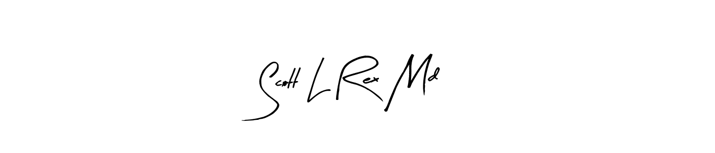 It looks lik you need a new signature style for name Scott L Rex Md. Design unique handwritten (Arty Signature) signature with our free signature maker in just a few clicks. Scott L Rex Md signature style 8 images and pictures png