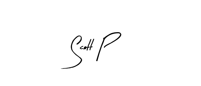 Make a beautiful signature design for name Scott P. Use this online signature maker to create a handwritten signature for free. Scott P signature style 8 images and pictures png