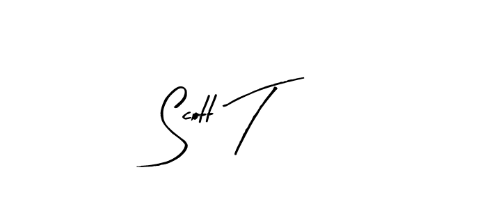 Also You can easily find your signature by using the search form. We will create Scott T name handwritten signature images for you free of cost using Arty Signature sign style. Scott T signature style 8 images and pictures png