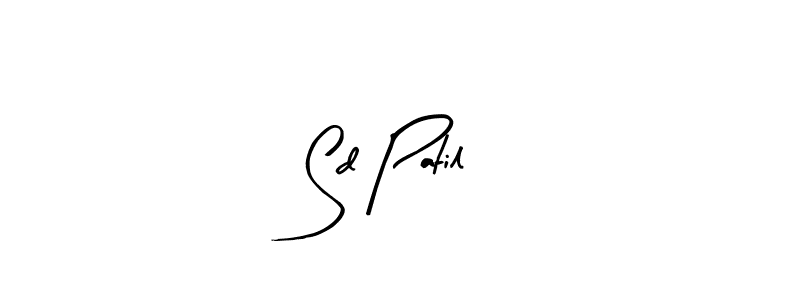 Similarly Arty Signature is the best handwritten signature design. Signature creator online .You can use it as an online autograph creator for name Sd Patil. Sd Patil signature style 8 images and pictures png