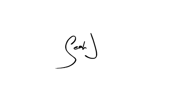 Design your own signature with our free online signature maker. With this signature software, you can create a handwritten (Arty Signature) signature for name Seah J. Seah J signature style 8 images and pictures png