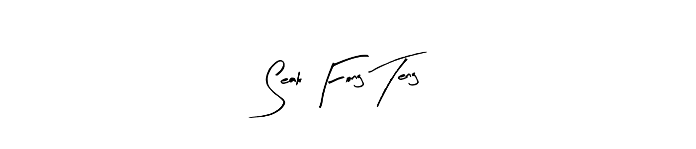 Also You can easily find your signature by using the search form. We will create Seak Fong Teng name handwritten signature images for you free of cost using Arty Signature sign style. Seak Fong Teng signature style 8 images and pictures png