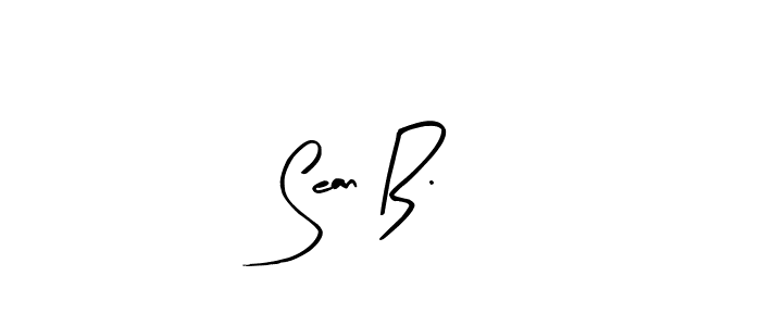 Use a signature maker to create a handwritten signature online. With this signature software, you can design (Arty Signature) your own signature for name Sean B.. Sean B. signature style 8 images and pictures png