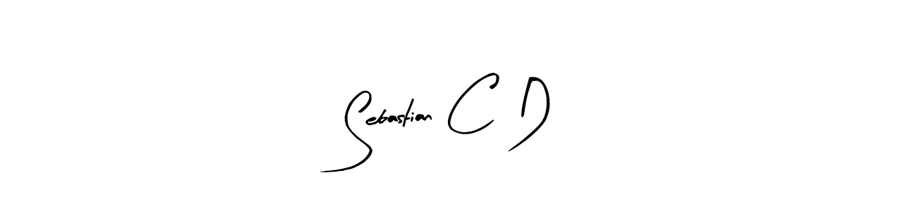 if you are searching for the best signature style for your name Sebastian C D. so please give up your signature search. here we have designed multiple signature styles  using Arty Signature. Sebastian C D signature style 8 images and pictures png