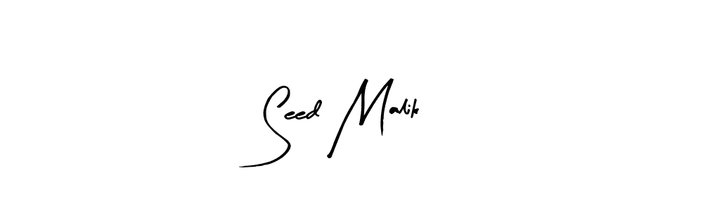 How to make Seed Malik name signature. Use Arty Signature style for creating short signs online. This is the latest handwritten sign. Seed Malik signature style 8 images and pictures png