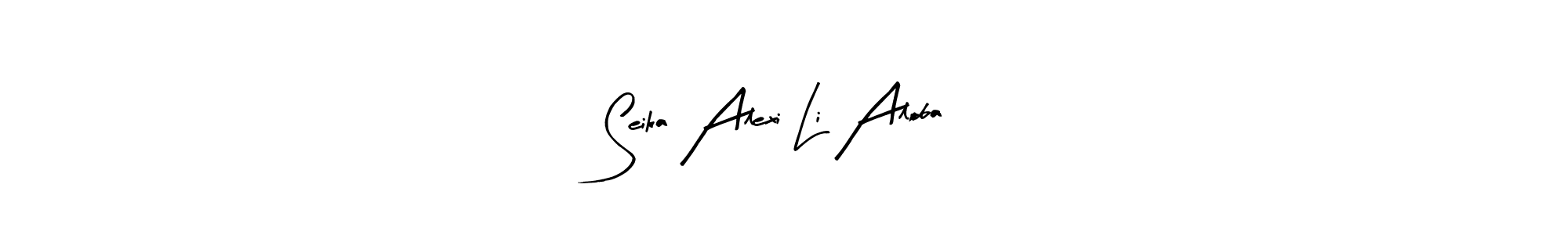 How to Draw Seika Alexi Li Aloba signature style? Arty Signature is a latest design signature styles for name Seika Alexi Li Aloba. Seika Alexi Li Aloba signature style 8 images and pictures png