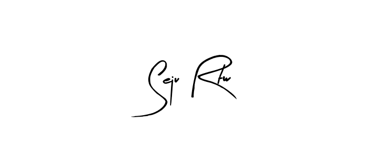 Best and Professional Signature Style for Seju Rtw. Arty Signature Best Signature Style Collection. Seju Rtw signature style 8 images and pictures png