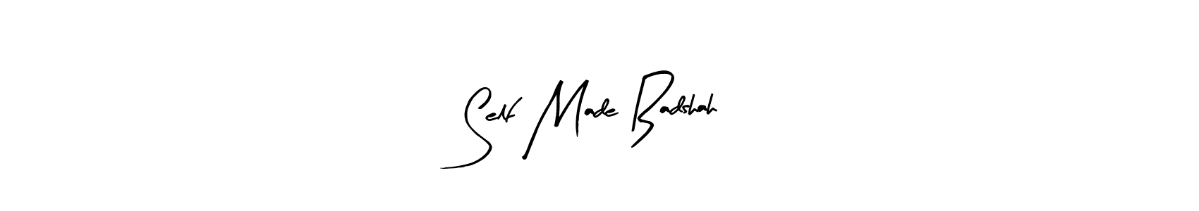 Also we have Self Made Badshah name is the best signature style. Create professional handwritten signature collection using Arty Signature autograph style. Self Made Badshah signature style 8 images and pictures png