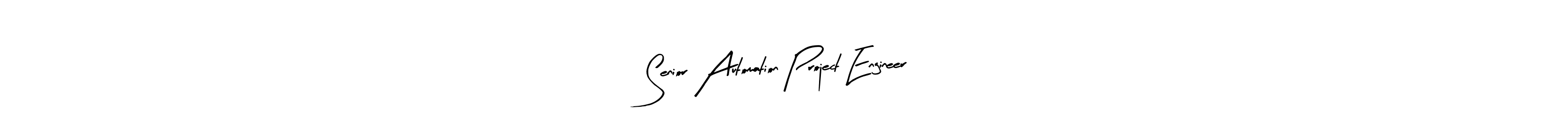 Best and Professional Signature Style for Senior Automation Project Engineer. Arty Signature Best Signature Style Collection. Senior Automation Project Engineer signature style 8 images and pictures png