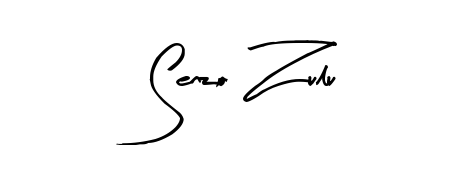 The Arty Signature font transforms the name Senzo Zulu into an executive sign with sharp precision and distinguished character. Senzo Zulu signature style 8 images and pictures png