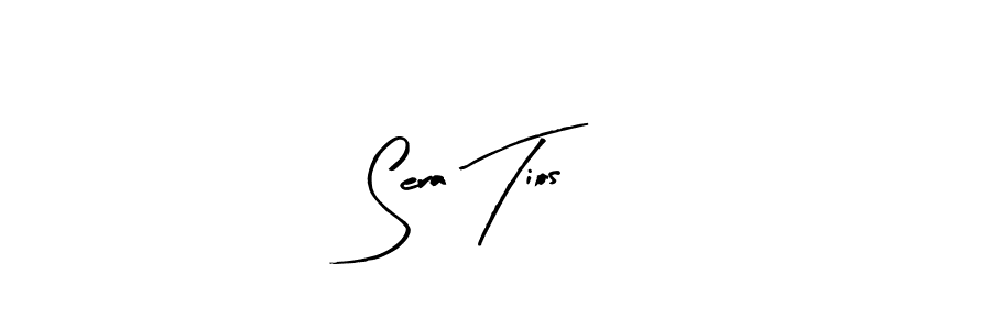 How to make Sera Tios name signature. Use Arty Signature style for creating short signs online. This is the latest handwritten sign. Sera Tios signature style 8 images and pictures png