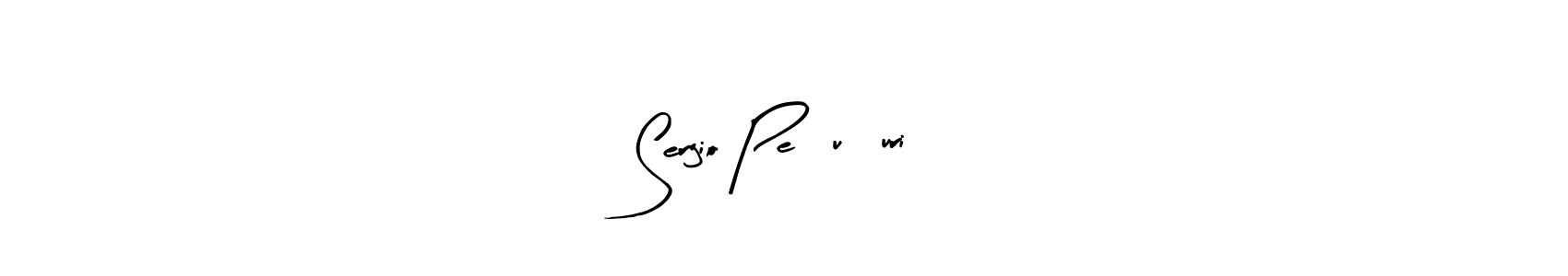 How to make Sergio Peñuñuri name signature. Use Arty Signature style for creating short signs online. This is the latest handwritten sign. Sergio Peñuñuri signature style 8 images and pictures png