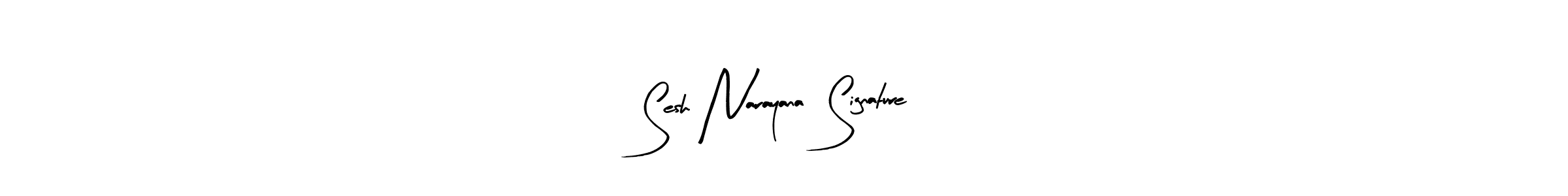 Use a signature maker to create a handwritten signature online. With this signature software, you can design (Arty Signature) your own signature for name Sesh Narayana  Signature. Sesh Narayana  Signature signature style 8 images and pictures png