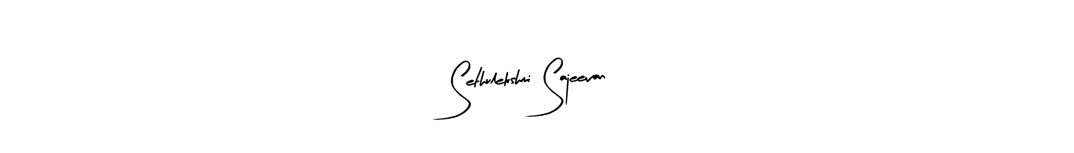 Similarly Arty Signature is the best handwritten signature design. Signature creator online .You can use it as an online autograph creator for name Sethulekshmi Sajeevan. Sethulekshmi Sajeevan signature style 8 images and pictures png