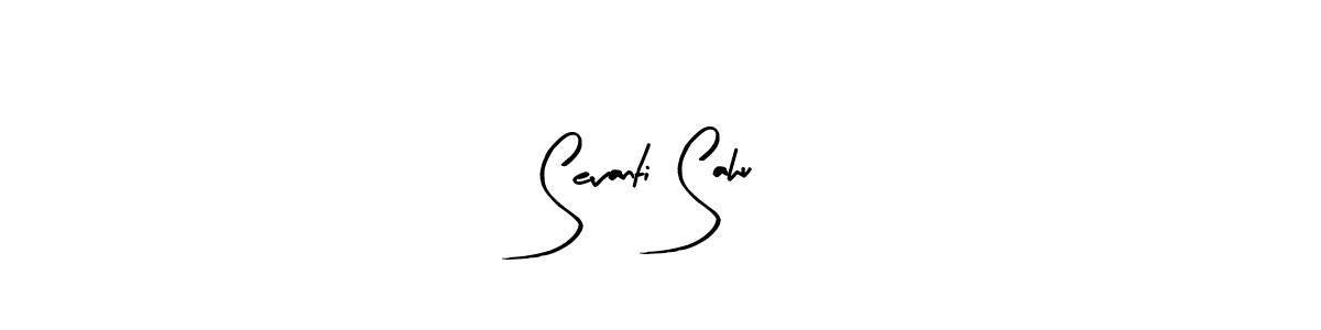 The best way (Arty Signature) to make a short signature is to pick only two or three words in your name. The name Sevanti Sahu include a total of six letters. For converting this name. Sevanti Sahu signature style 8 images and pictures png