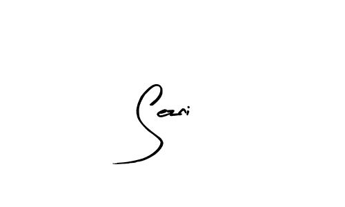 You should practise on your own different ways (Arty Signature) to write your name (Sezni) in signature. don't let someone else do it for you. Sezni signature style 8 images and pictures png