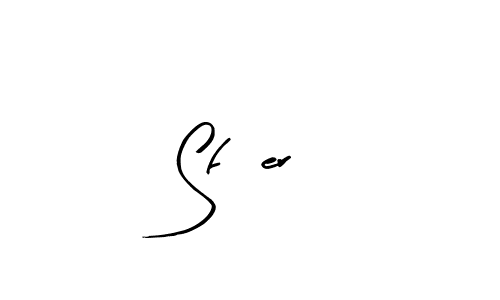 How to make Sf4er name signature. Use Arty Signature style for creating short signs online. This is the latest handwritten sign. Sf4er signature style 8 images and pictures png