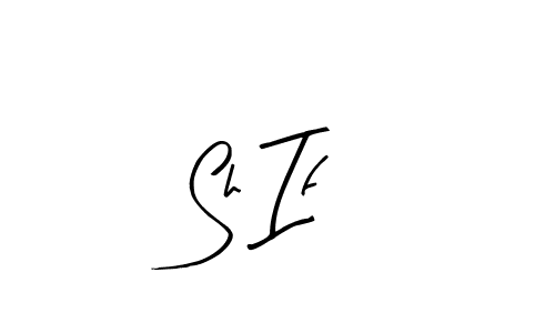 if you are searching for the best signature style for your name Sh If. so please give up your signature search. here we have designed multiple signature styles  using Arty Signature. Sh If signature style 8 images and pictures png