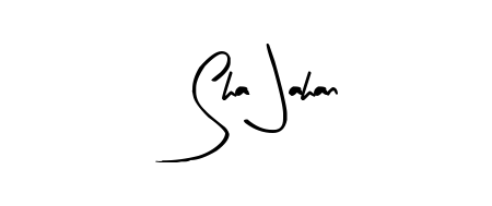 Sha Jahan stylish signature style. Best Handwritten Sign (Arty Signature) for my name. Handwritten Signature Collection Ideas for my name Sha Jahan. Sha Jahan signature style 8 images and pictures png
