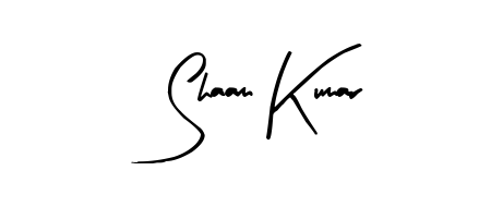 Create an unforgettable impression when signing with Shaam Kumar name styled in Arty Signature typography. 100% free online generator. Shaam Kumar signature style 8 images and pictures png