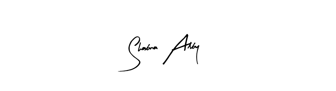 Best and Professional Signature Style for Shabna Alby. Arty Signature Best Signature Style Collection. Shabna Alby signature style 8 images and pictures png