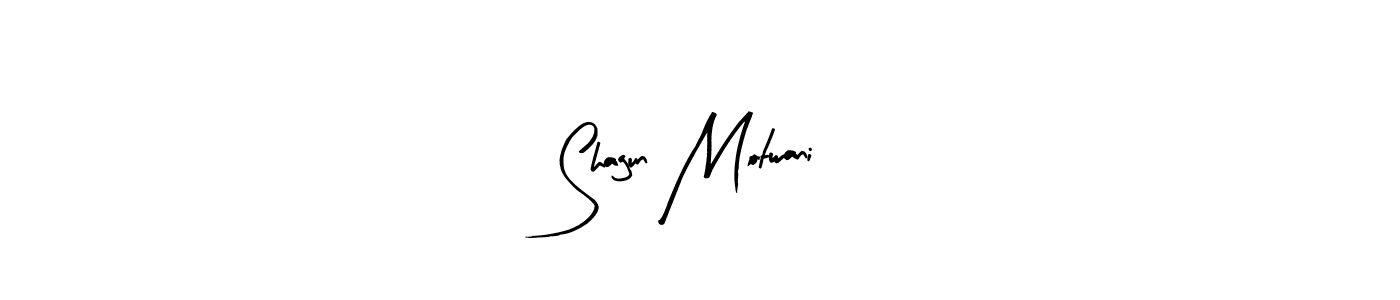 if you are searching for the best signature style for your name Shagun Motwani. so please give up your signature search. here we have designed multiple signature styles  using Arty Signature. Shagun Motwani signature style 8 images and pictures png