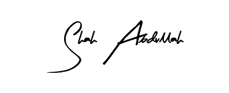 Discover the perfect balance of readability and style for Shah Abdullah with Arty Signature font. Create your dream signature today. Shah Abdullah signature style 8 images and pictures png
