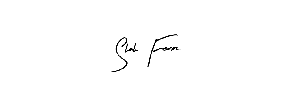 Shah Feroz stylish signature style. Best Handwritten Sign (Arty Signature) for my name. Handwritten Signature Collection Ideas for my name Shah Feroz. Shah Feroz signature style 8 images and pictures png