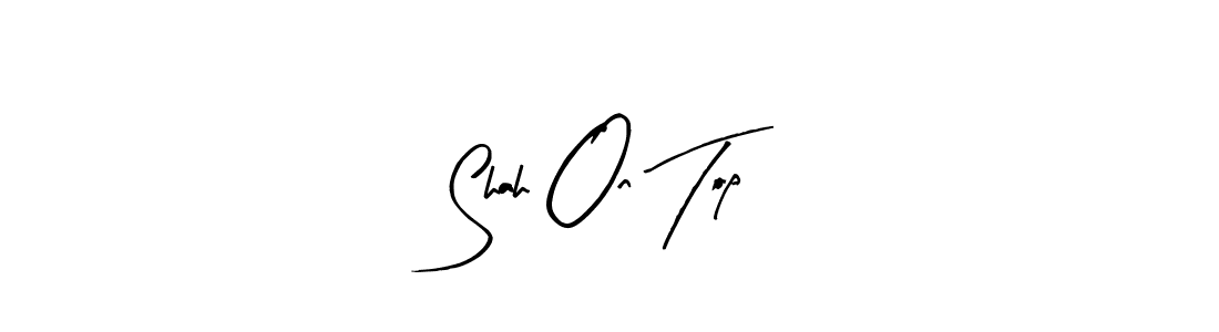 Make a beautiful signature design for name Shah On Top. Use this online signature maker to create a handwritten signature for free. Shah On Top signature style 8 images and pictures png