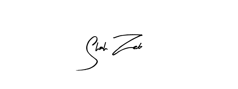 How to make Shah Zeb name signature. Use Arty Signature style for creating short signs online. This is the latest handwritten sign. Shah Zeb signature style 8 images and pictures png