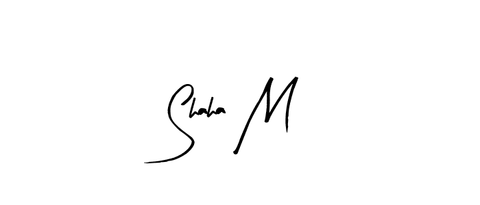 Here are the top 10 professional signature styles for the name Shaha M. These are the best autograph styles you can use for your name. Shaha M signature style 8 images and pictures png