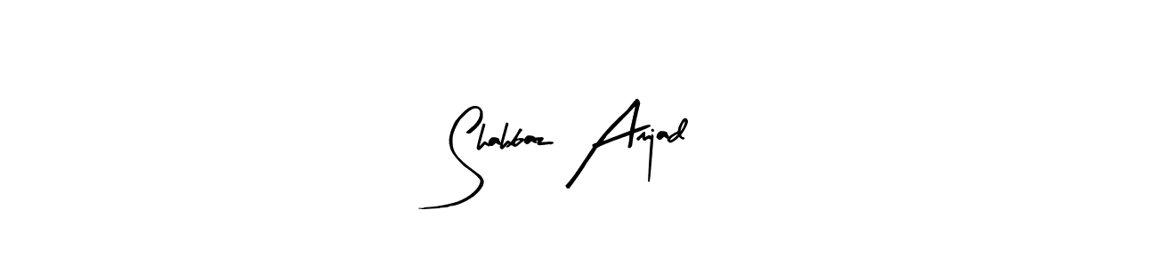 Also You can easily find your signature by using the search form. We will create Shahbaz Amjad name handwritten signature images for you free of cost using Arty Signature sign style. Shahbaz Amjad signature style 8 images and pictures png