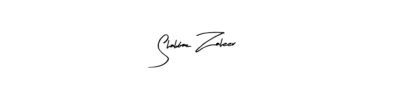 Similarly Arty Signature is the best handwritten signature design. Signature creator online .You can use it as an online autograph creator for name Shahbaz Zaheer. Shahbaz Zaheer signature style 8 images and pictures png