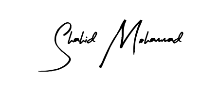 Arty Signature is a professional signature style that is perfect for those who want to add a touch of class to their signature. Get Shahid Mohammad name fancy signature for free. Shahid Mohammad signature style 8 images and pictures png