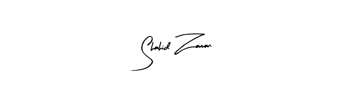 Also we have Shahid Zaman name is the best signature style. Create professional handwritten signature collection using Arty Signature autograph style. Shahid Zaman signature style 8 images and pictures png