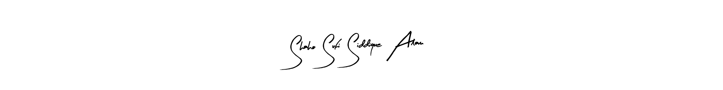 How to make Shaho Sufi Siddique Alam signature? Arty Signature is a professional autograph style. Create handwritten signature for Shaho Sufi Siddique Alam name. Shaho Sufi Siddique Alam signature style 8 images and pictures png