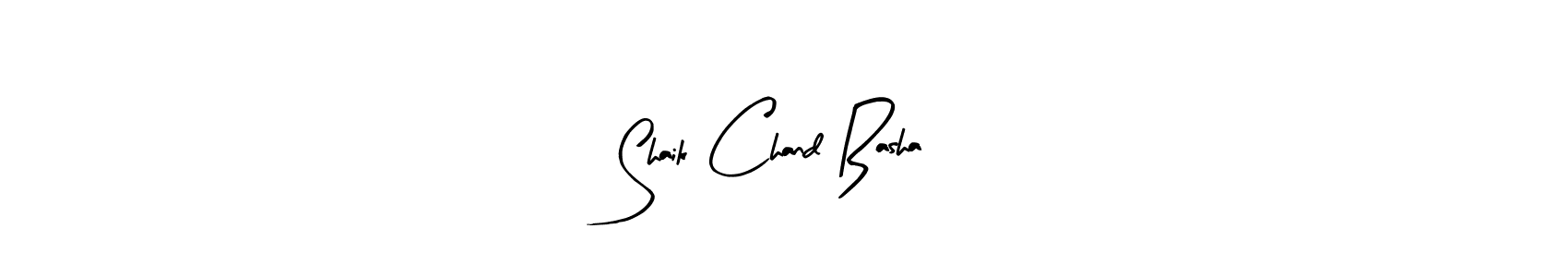 How to make Shaik Chand Basha name signature. Use Arty Signature style for creating short signs online. This is the latest handwritten sign. Shaik Chand Basha signature style 8 images and pictures png