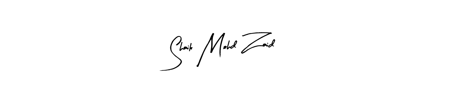 You can use this online signature creator to create a handwritten signature for the name Shaik Mohd Zaid. This is the best online autograph maker. Shaik Mohd Zaid signature style 8 images and pictures png