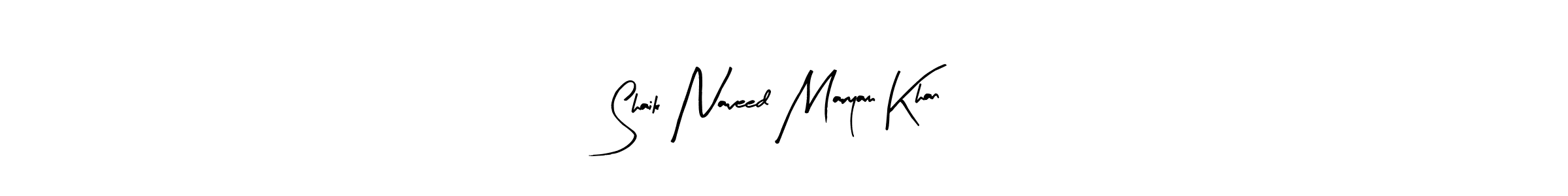 The best way (Arty Signature) to make a short signature is to pick only two or three words in your name. The name Shaik Naveed Maryam Khan include a total of six letters. For converting this name. Shaik Naveed Maryam Khan signature style 8 images and pictures png