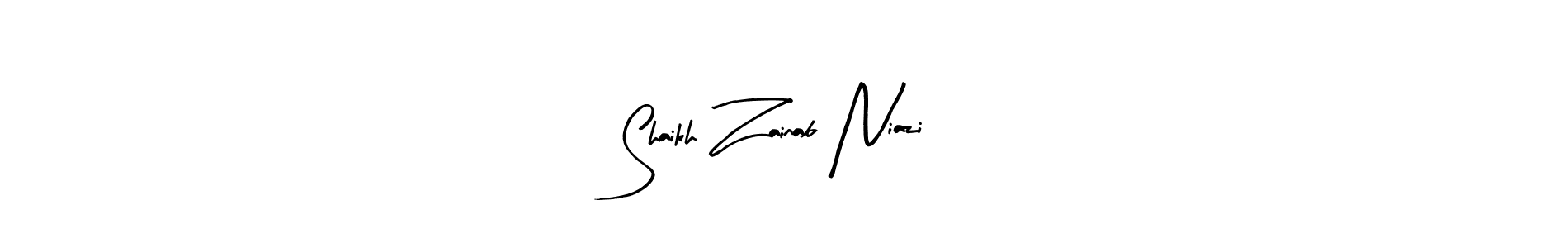 How to Draw Shaikh Zainab Niazi signature style? Arty Signature is a latest design signature styles for name Shaikh Zainab Niazi. Shaikh Zainab Niazi signature style 8 images and pictures png