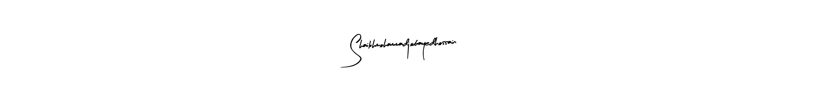 The best way (Arty Signature) to make a short signature is to pick only two or three words in your name. The name Shaikhmohammadjobayedhossain include a total of six letters. For converting this name. Shaikhmohammadjobayedhossain signature style 8 images and pictures png