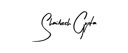 Looking for an artistic signature for Shailesh Gupta? The Arty Signature calligraphy style gives a sophisticated flow suitable for business cards and emails. Shailesh Gupta signature style 8 images and pictures png