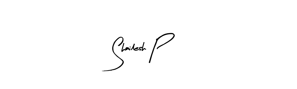 Shailesh P stylish signature style. Best Handwritten Sign (Arty Signature) for my name. Handwritten Signature Collection Ideas for my name Shailesh P. Shailesh P signature style 8 images and pictures png