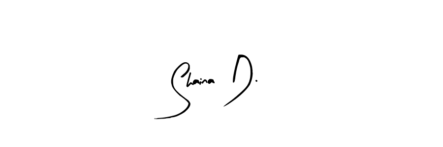 The best way (Arty Signature) to make a short signature is to pick only two or three words in your name. The name Shaina D. include a total of six letters. For converting this name. Shaina D. signature style 8 images and pictures png