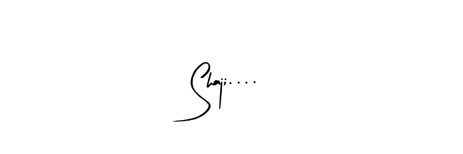 Also You can easily find your signature by using the search form. We will create Shaji.... name handwritten signature images for you free of cost using Arty Signature sign style. Shaji.... signature style 8 images and pictures png