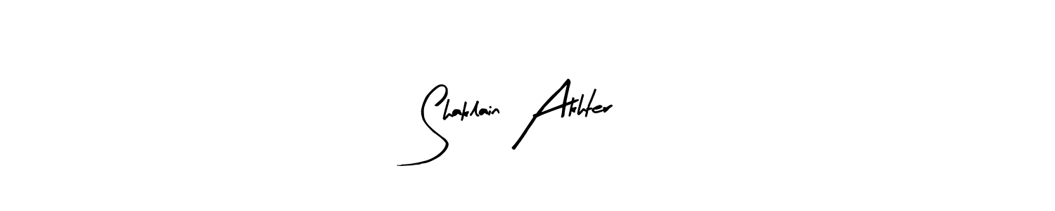 Once you've used our free online signature maker to create your best signature Arty Signature style, it's time to enjoy all of the benefits that Shaklain Akhter name signing documents. Shaklain Akhter signature style 8 images and pictures png