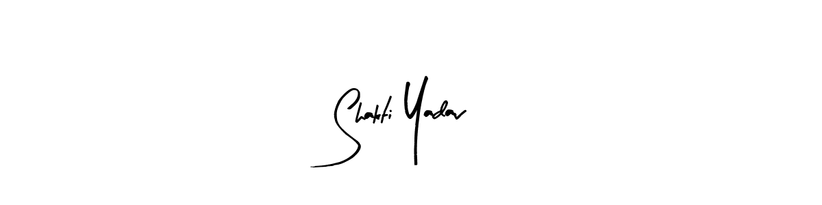 Design your own signature with our free online signature maker. With this signature software, you can create a handwritten (Arty Signature) signature for name Shakti Yadav. Shakti Yadav signature style 8 images and pictures png