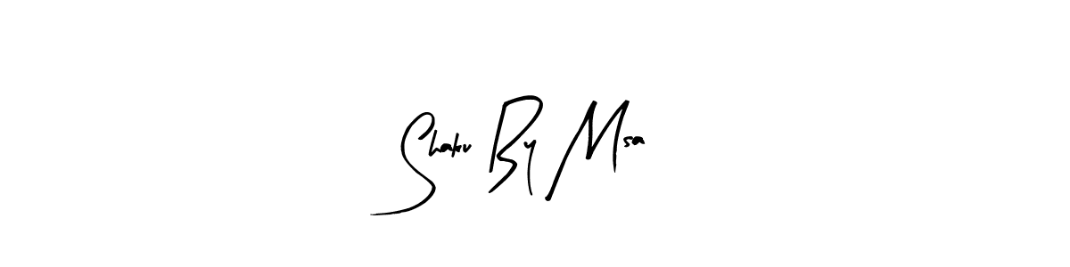 Here are the top 10 professional signature styles for the name Shaku By Msa. These are the best autograph styles you can use for your name. Shaku By Msa signature style 8 images and pictures png