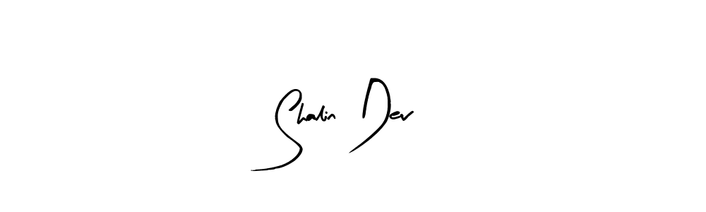 How to make Shalin Dev signature? Arty Signature is a professional autograph style. Create handwritten signature for Shalin Dev name. Shalin Dev signature style 8 images and pictures png