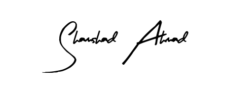 Explore multiple handwriting variations for Shamshad Ahmad including this stunning Arty Signature design. Free to use across all platforms. Shamshad Ahmad signature style 8 images and pictures png